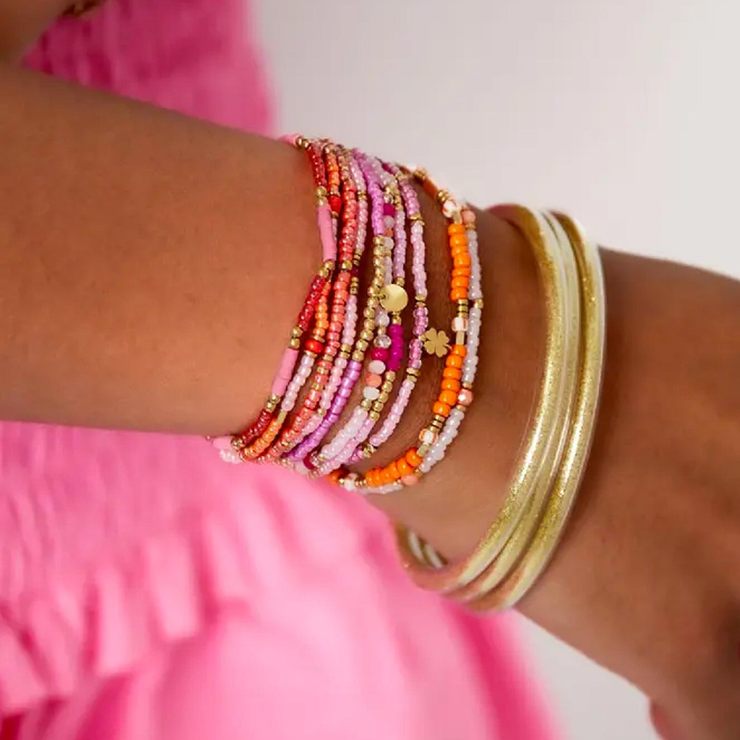 Karelen Armbandje Roze