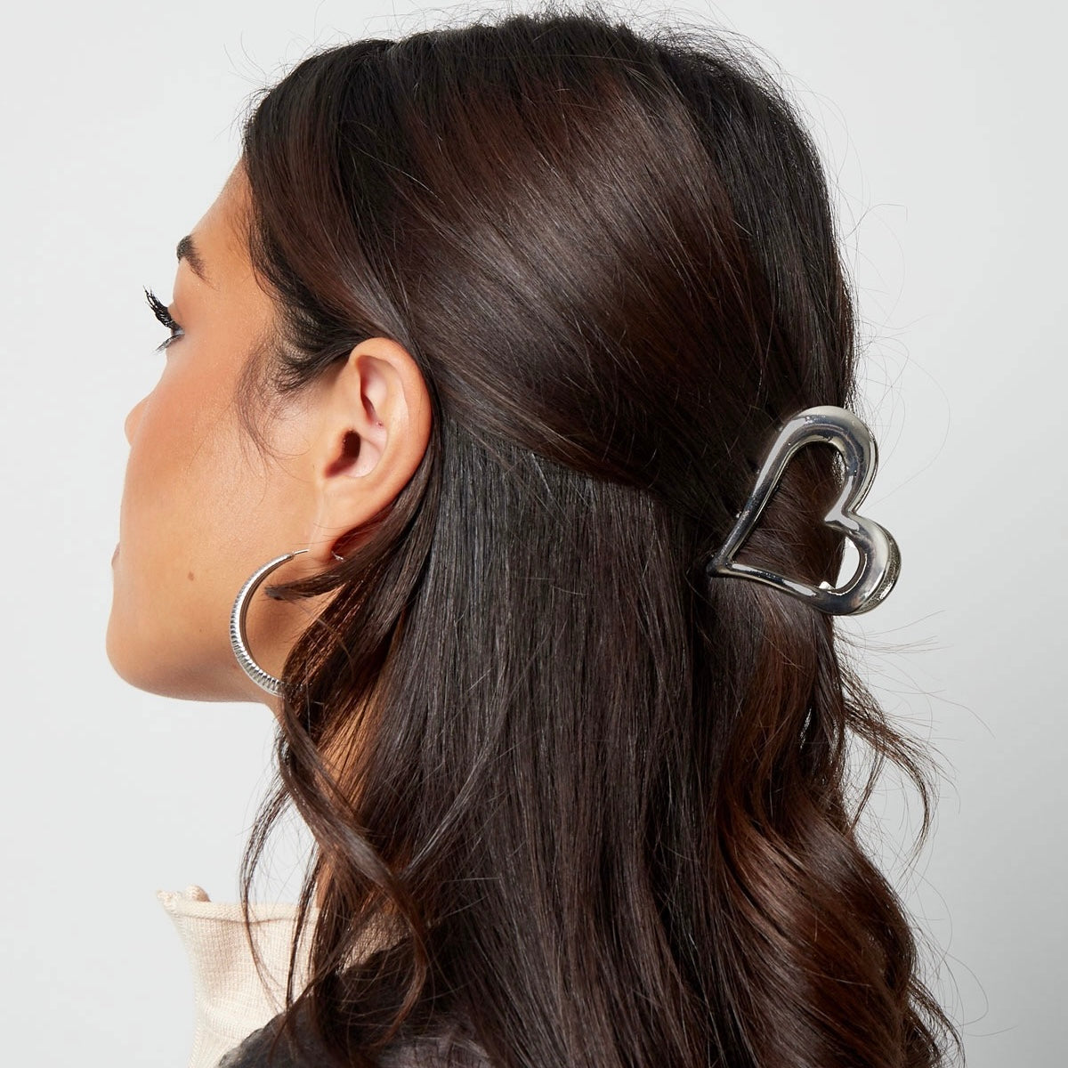 Hart Haarklem Zilver