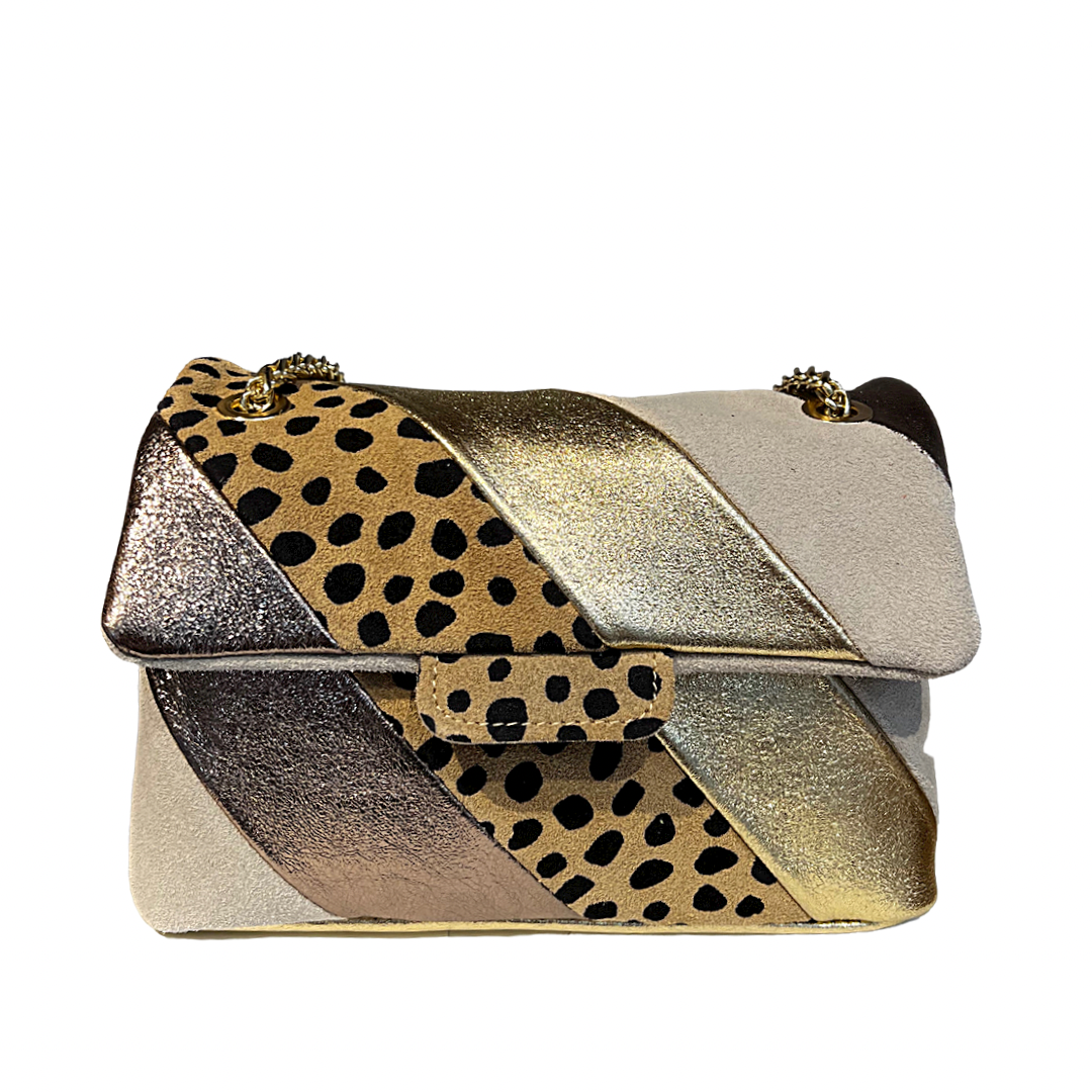 Rainbow Tas Panter Beige