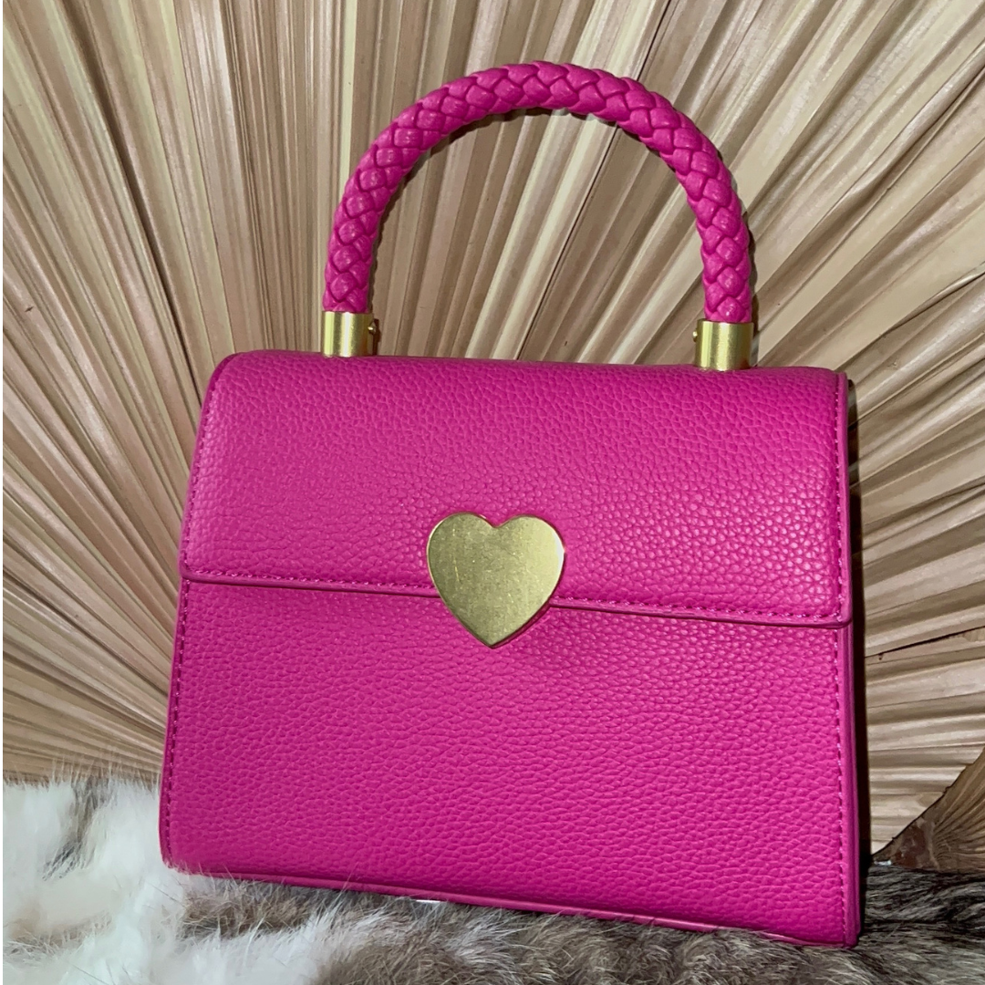 Hartjes Tas Roze