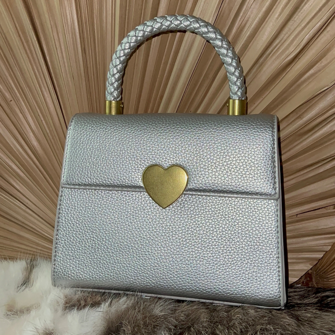 Hartjes Tas Zilver