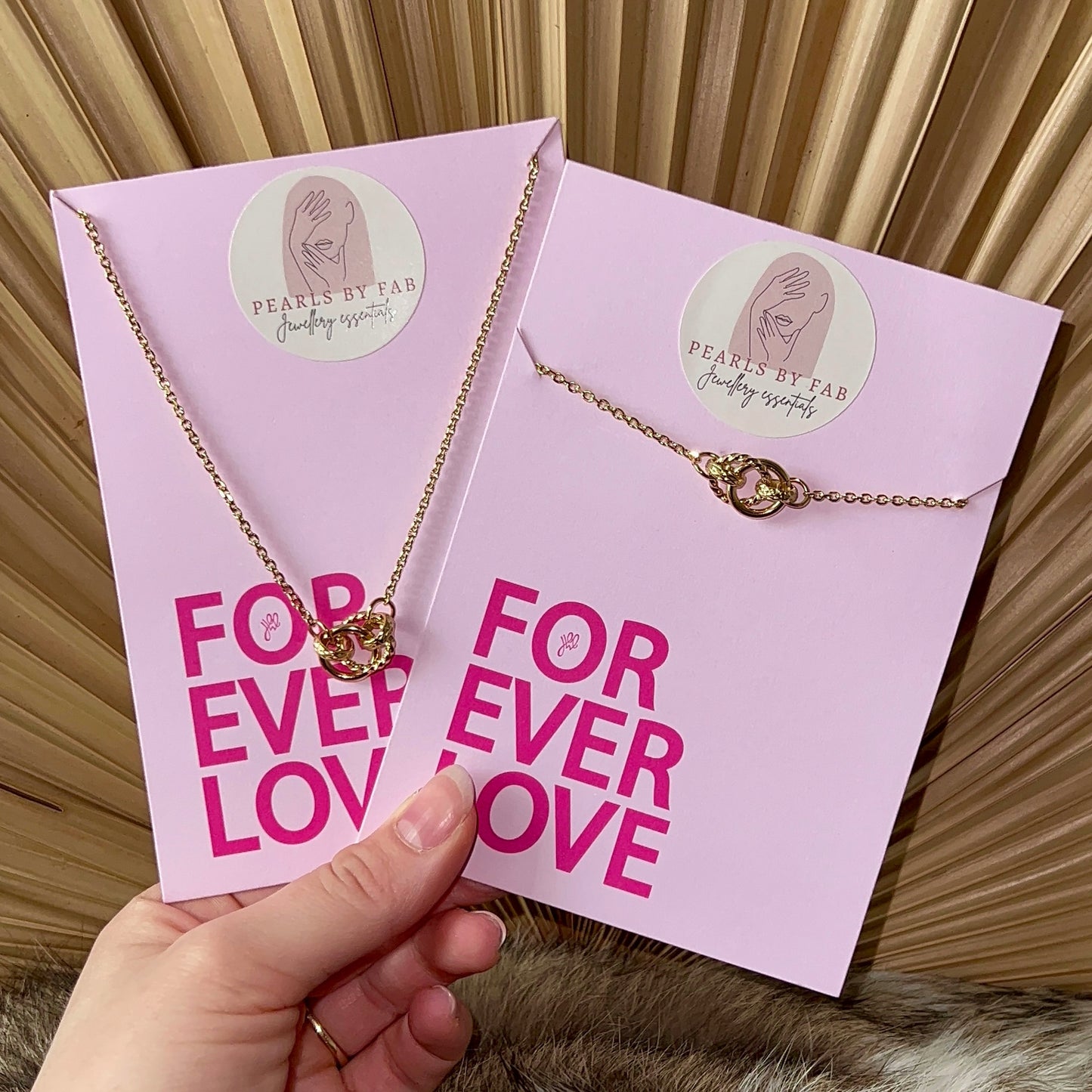 Moeder Dochter Armbandje Goud