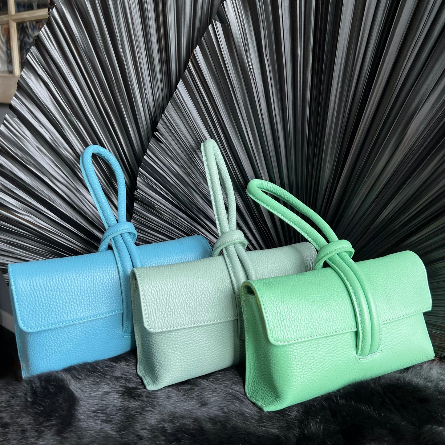 Clutch Tas Mintgroen