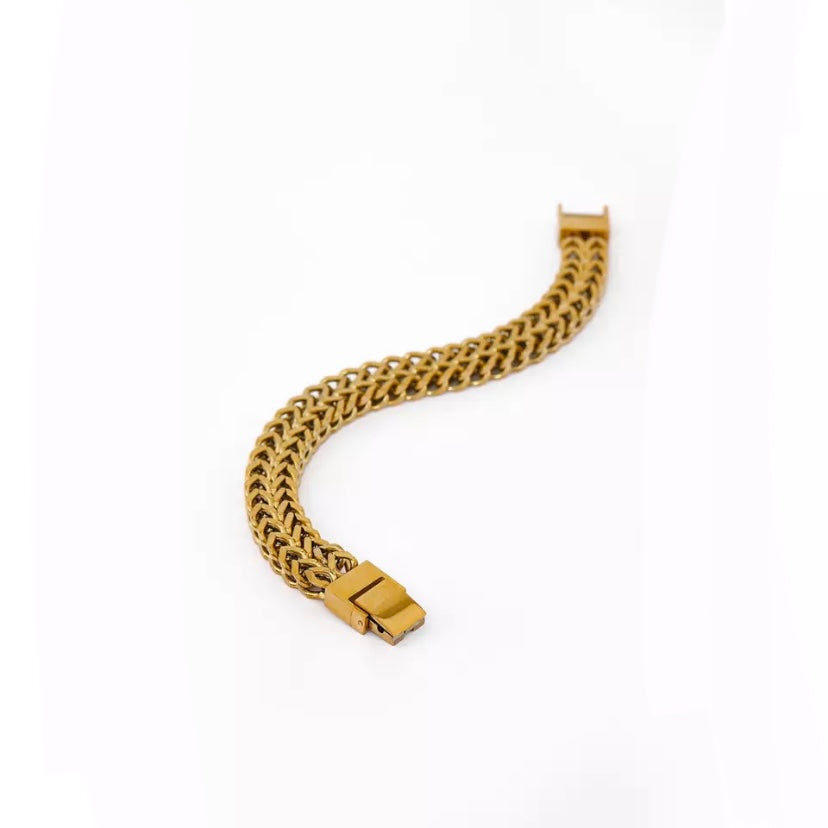 Brede Schakel Armband XL