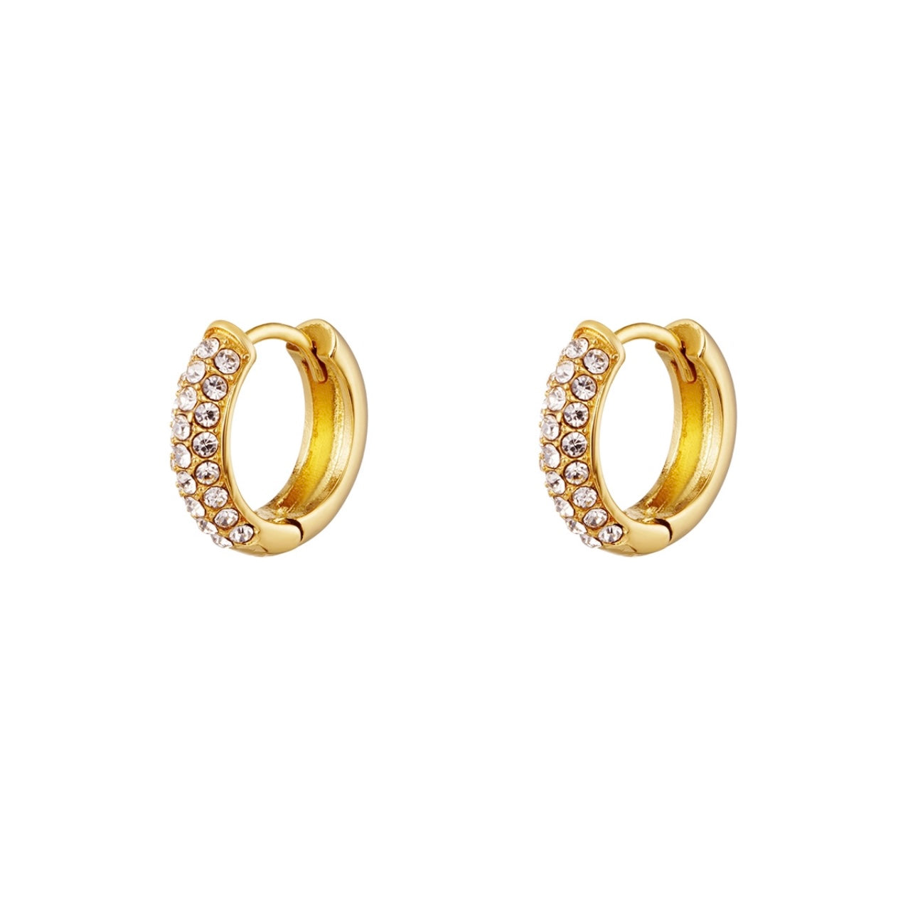 Diamanten Ring Oorbellen
