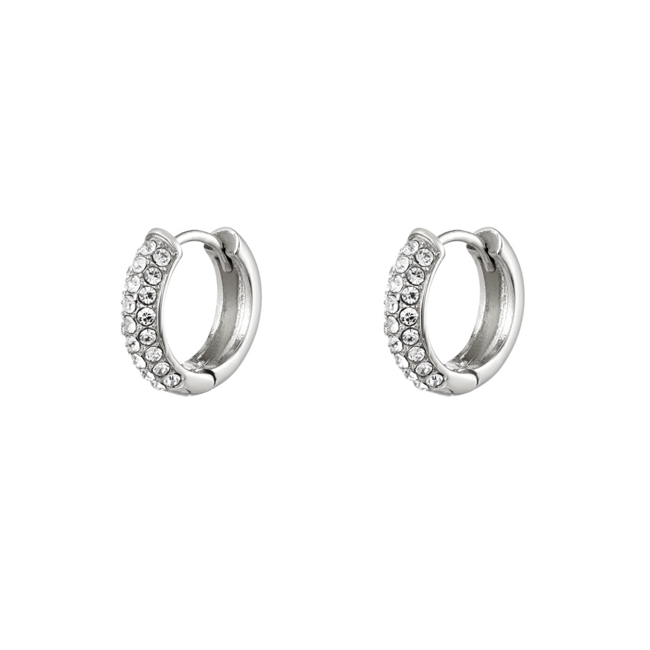 Diamanten Ring Oorbellen