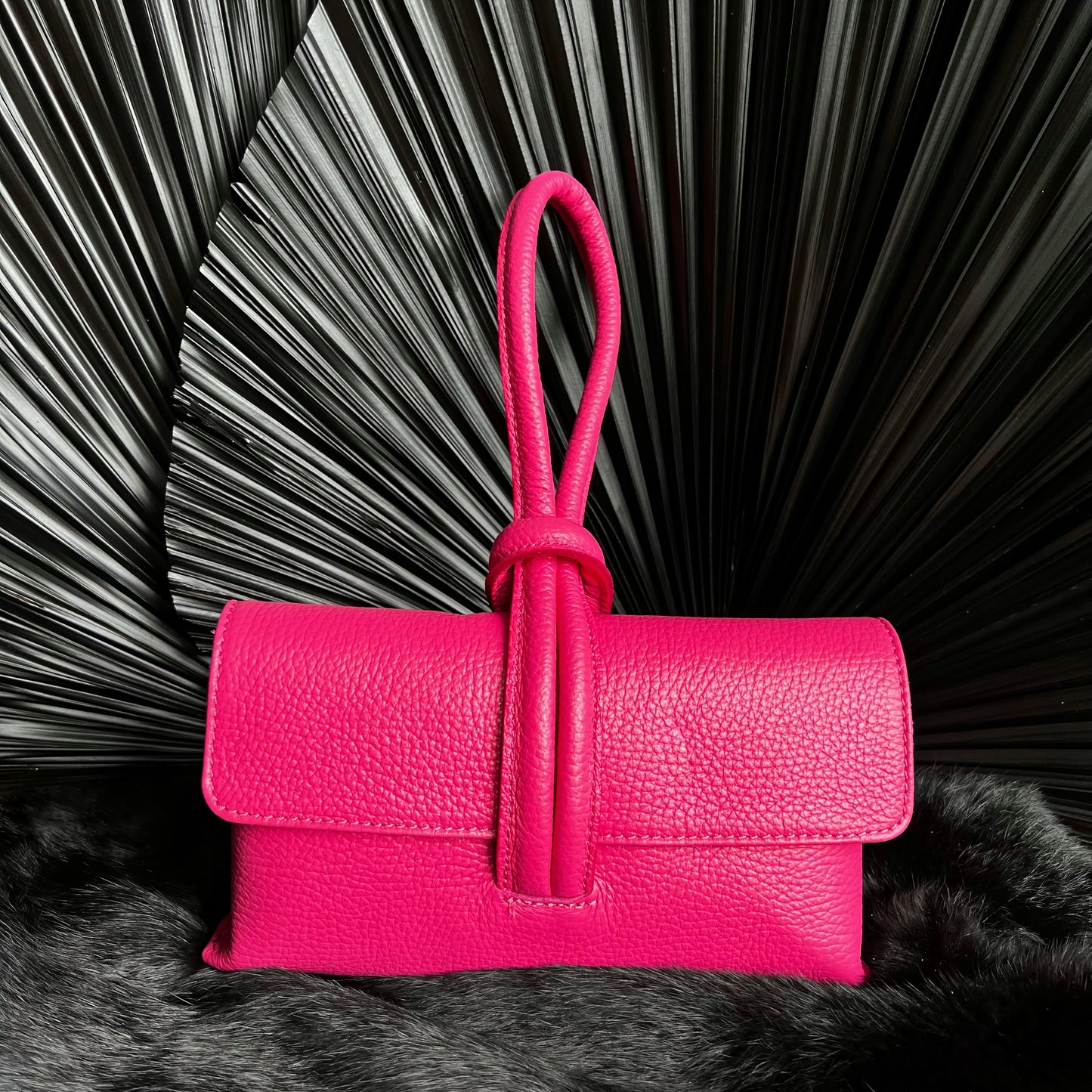 Clutch Tas Roze