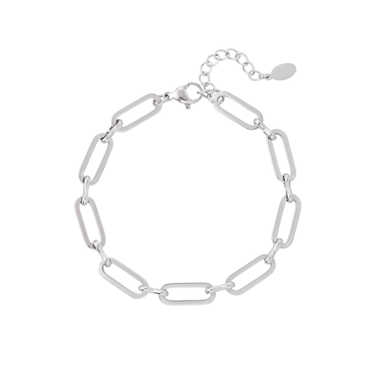 Grove Schakel Armband