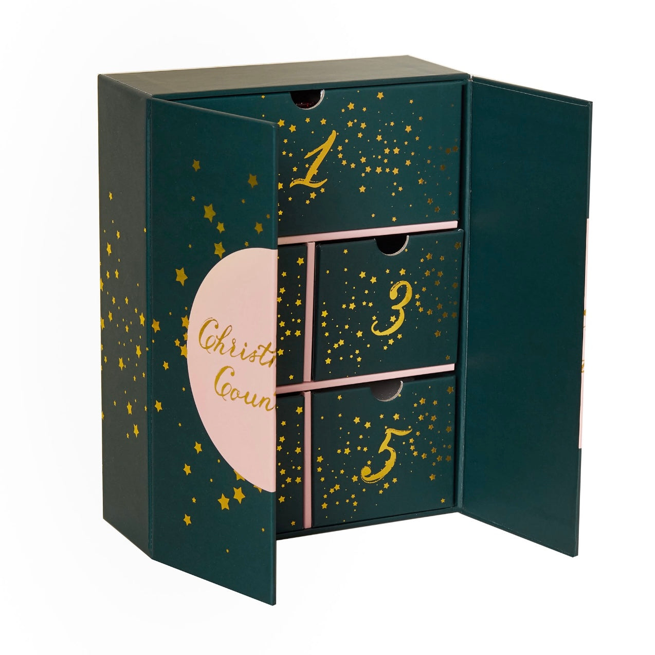 Adventskalender Goud-Roze