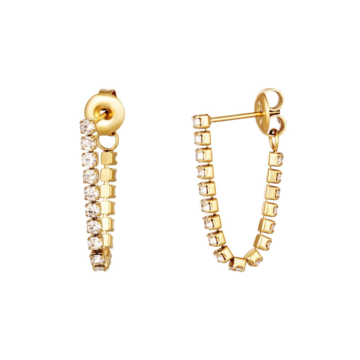 Sparkle Chain Oorbellen