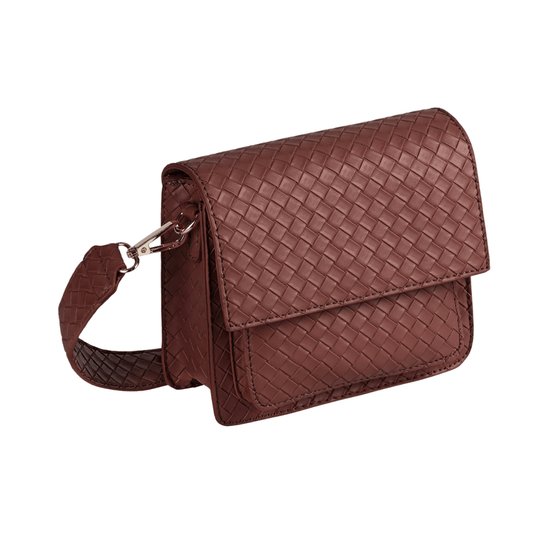 crossbody tas bruin